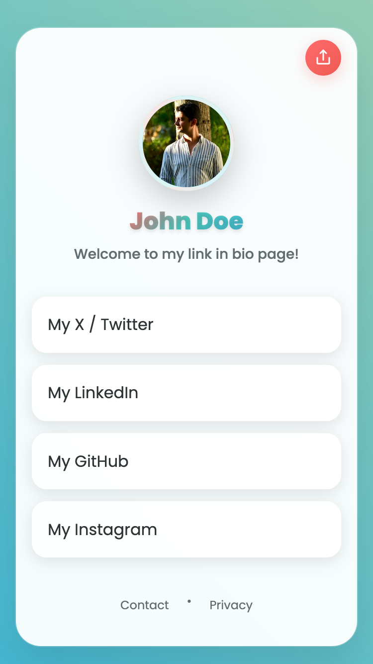 Colorful theme preview